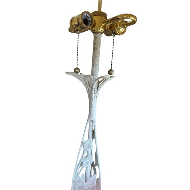 Vintage Frederick Cooper Table Lamp & Original Shade For Sale - Image 9 of 12