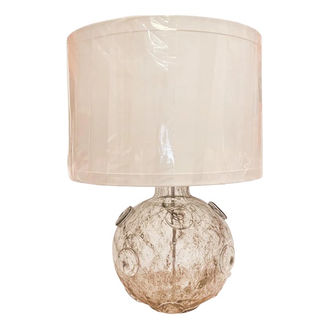 Barovier & Toso "Crepuscolo" Murano Glass Table Lamp For Sale
