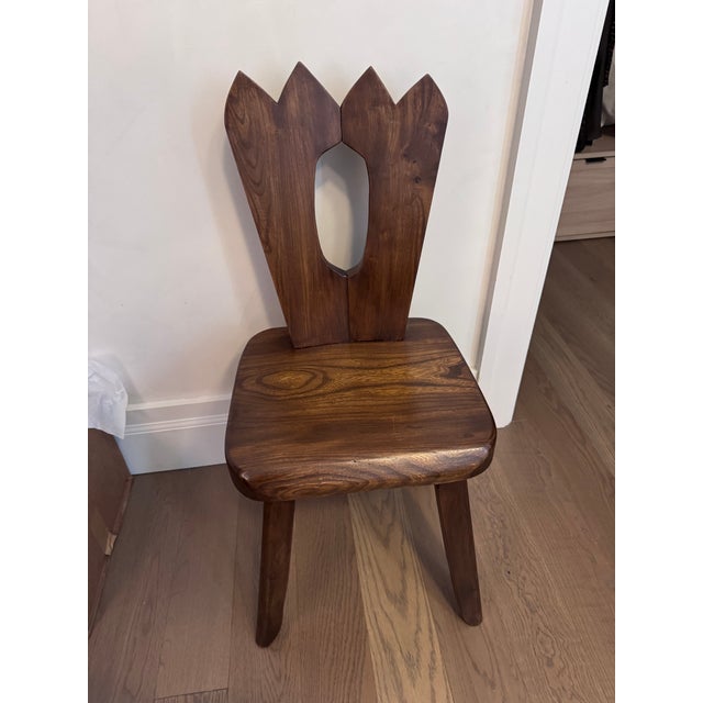 Brutalist Brutalist "King" Chair in the Style of Olavi Hanninen - Up to 2 Available For Sale - Image 3 of 12