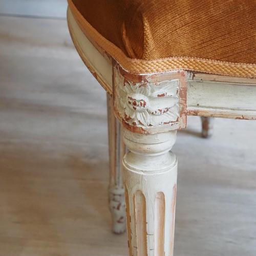 Vintage French Dining Room Chairs, 1920, Set of 4 For Sale - Image 9 of 18