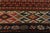 19th-Century Antique Soumak Rug Gometric Burnt Red and Beige All Over Pattern For Sale - Image 4 of 9