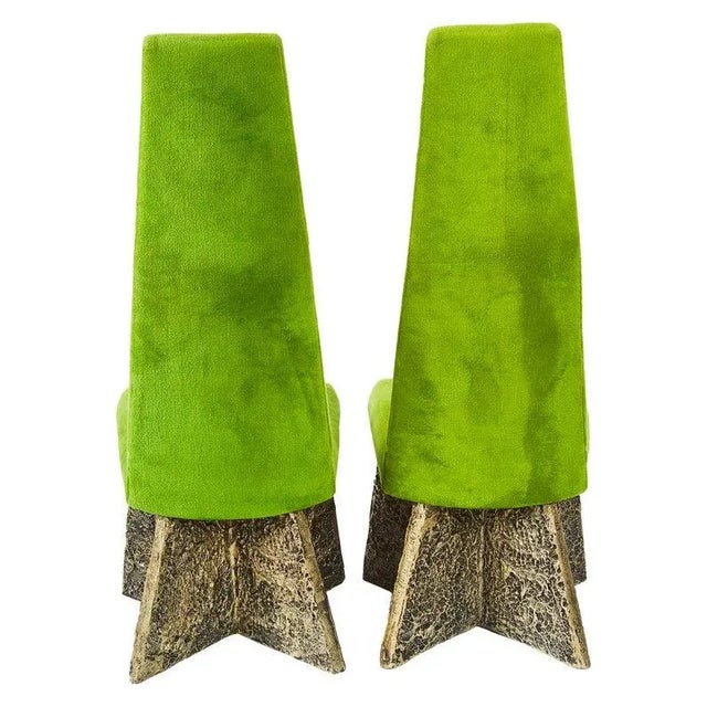 Craft Associates Brutalist Dining Set | 4 Chairs and Table For Sale - Image 9 of 10