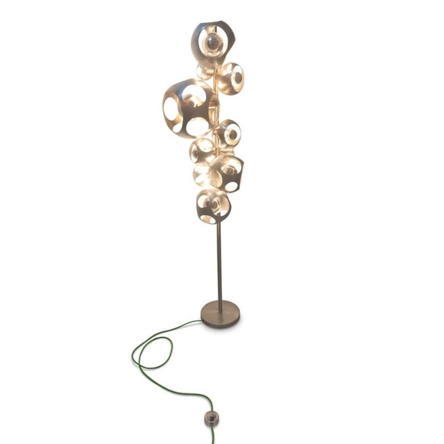 Metal Incubi Sculptural Floor Lamp by Dario Nasuti For Sale - Image 7 of 11