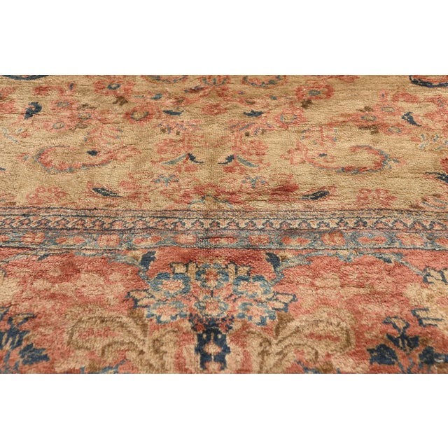 Early 20th Century Antique Persian Mahal Rug, 11'00 X 14'01 For Sale - Image 5 of 10