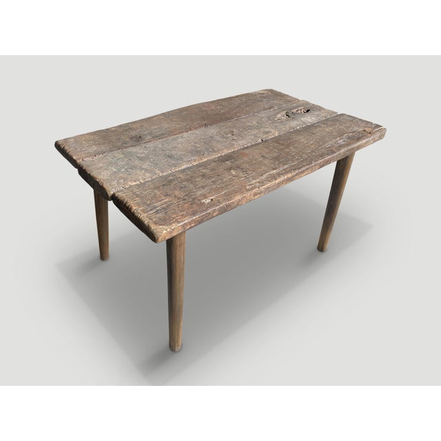 Andrianna Shamaris Wabi Sabi Console or Side Table For Sale - Image 16 of 18