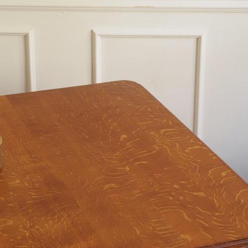 Antique French Country-Style Oak Dining Table, 1890s For Sale - Image 9 of 18