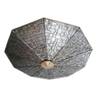 Limited Edition Luxor Murano Glass Flush Mount by Gianluca Fontana Italy, 21st Century For Sale