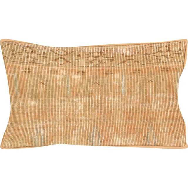 1940s Persian Melayer Pillow. Hand Sewn using fragments of Melayer carpets. Fiber fill. 523220