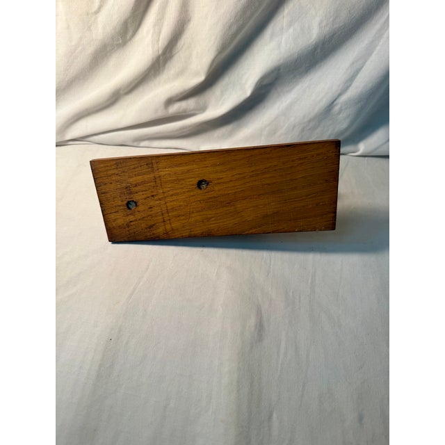 Wood Vintage, French, Bronze, Boar Sculpture, Wood Mounted For Sale - Image 7 of 8