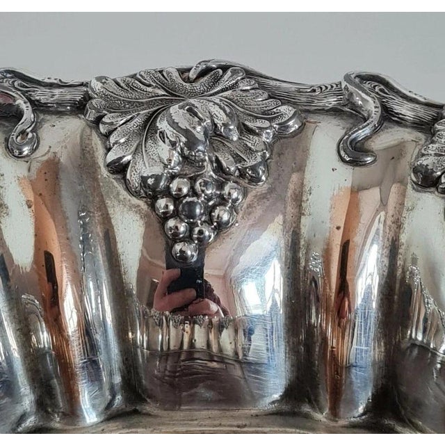 19th Century Antique George IV Sheffield Plate Wine Bottle Coasters, 1830, Set of 2 For Sale - Image 5 of 12