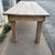 Farmhouse Table in Raw Beech Wood For Sale - Image 3 of 6