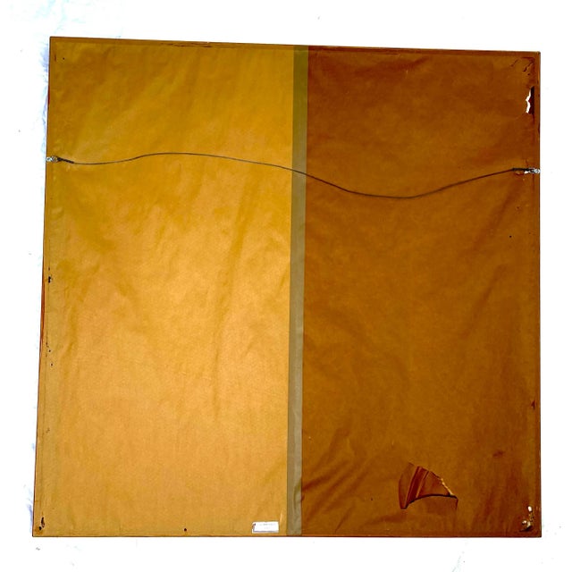 1990s Large Figurative Abstract Painting by Warren Fischer For Sale - Image 5 of 6