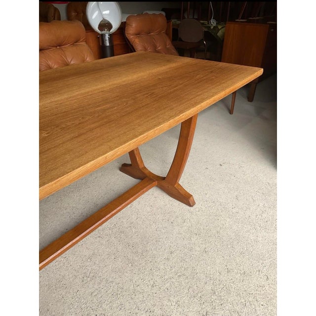 Arts & Crafts Cotswold School Oak Dining Table by Edward Barnsley For Sale - Image 18 of 18