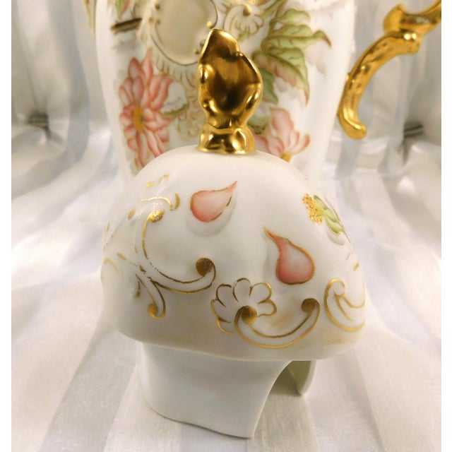 Late 18th Century Signed Cream Color Leonard Vienna Austria Chocolate Pot For Sale - Image 9 of 17