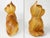 Brown Vintage Wooden Hand Carved Cat Figurine - a Pair For Sale - Image 8 of 10