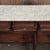 French Louis XVI Carrara Marble Top Mahogany Buffet in the Maison Jansen Style, Mid-Century For Sale - Image 17 of 18