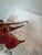 Hand Blown Vintage Red + Gold Murano Bird Figurines, Set of Two For Sale - Image 12 of 12