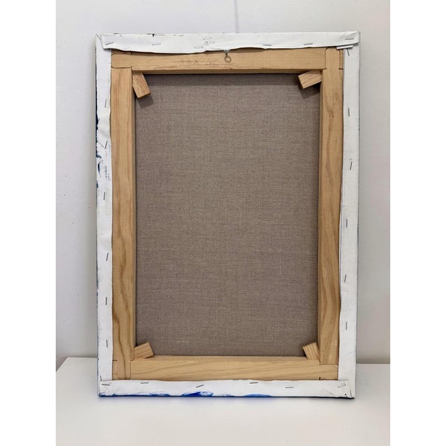 Sofía Cristina Jiménez, Silver Inflatable Ostrich, Lady Truthi 2, 2024, Acrylic Painting For Sale - Image 10 of 11