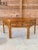 Vintage Bamboo Chinese Style Demi-Lune Center Table With Open Fretwork Design For Sale - Image 12 of 12