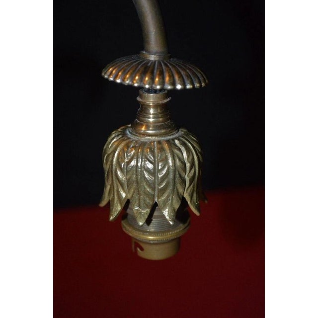 French Art Deco Gilt Bronze Nude Figure Table Lamp, 1930 For Sale - Image 11 of 18