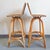 Vintage Rattan and Bamboo Bar Stools by Dirk van Sliedgert, 1950s, Set of 2 For Sale - Image 13 of 15