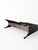 Mid-Century Modern Italian Ebonized Wood Folding Accordion Magazine Rack, 1950s For Sale - Image 4 of 10