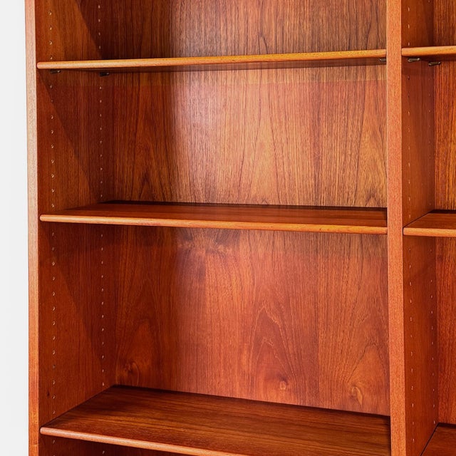 C. M. Madsens Vintage Teak Bookcase by Borge Mogensen For Sale - Image 4 of 5