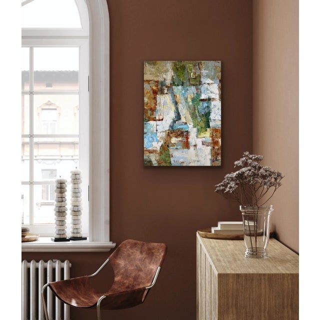 2020s Contemporary Abstract Original Oil Painting For Sale - Image 5 of 12