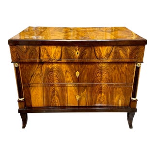 Period German Biedermeier Commode For Sale