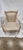 Offered is a striking pair of antique French fauteuil armchairs in the Louis XVI–Directoire tradition, dating to the late...