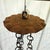 Iron Chandelier with Vintage Chains For Sale - Image 5 of 10
