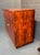French Art Deco Style Black Walnut 2 Door Side Cabinet For Sale - Image 4 of 6