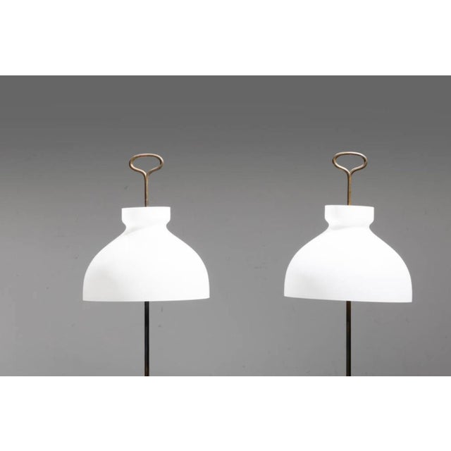 Arenzano Table Lamps by Ignazio Gardella for Azucena, 1956, Set of 2 For Sale - Image 6 of 7