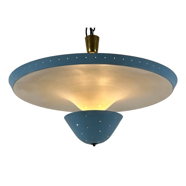 Large Mid-Century Ceiling Lamp or Pendant Light, Germany, 1950s For Sale