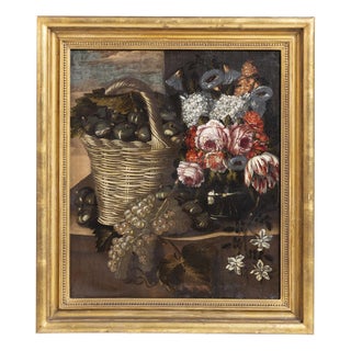 Spanish School Artist, Still Life, 17th Century, Oil on Canvas For Sale