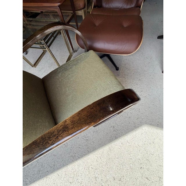 Bentwood Lounge Chair by Jindrich Halabala For Sale - Image 13 of 14