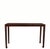 This antique elm console table features a minimalist silhouette with a narrow, elongated profile. Finished in a deep brown...
