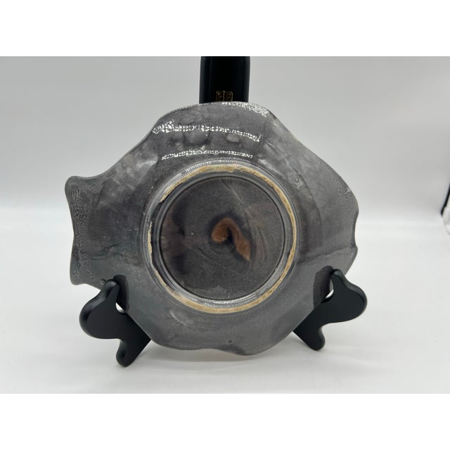 Ceramic A English Majolica Fish Shaped Serving Dish, Circa 1880's For Sale - Image 7 of 12