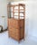 Vintage Palm Beach Style Etagere W/ Enclosed Desk Drawers & Shelves For Sale - Image 4 of 12
