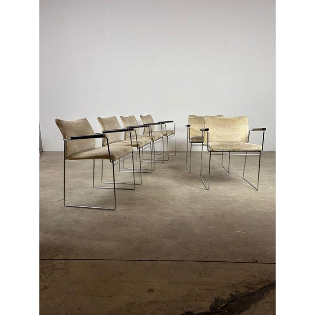 Janus / BR Chairs by Kazuhide Takahama for Simon Gavina, 1970s, Set of 6 For Sale - Image 3 of 15