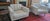 Pair of MXM Design Tufted MCM Lounge Chairs Neutral Color For Sale - Image 12 of 12