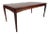 Johannes Andersen Style Mid-Century Rosewood Dining Table For Sale