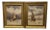 Maritime Scenes, Oil Paintings, 1909, Framed, Set of 2 For Sale