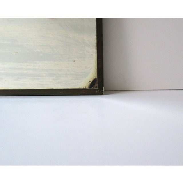 Antique Wall Mirror Shaving Vanity Mirror For Sale - Image 9 of 10