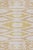 Textile Rug & Kilim’s Modern Square Kilim With Beige, Gold, and White Ikats Pattern For Sale - Image 7 of 9
