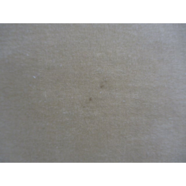 Vintage French Blue and Pink Floral Petit Point & Needlepoint Accent Pillow For Sale - Image 10 of 10