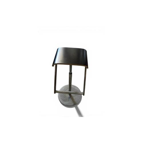 Adjustable Stools in Curved Wood and Chromed Steel from Pedrali, Set of 4 For Sale - Image 3 of 10