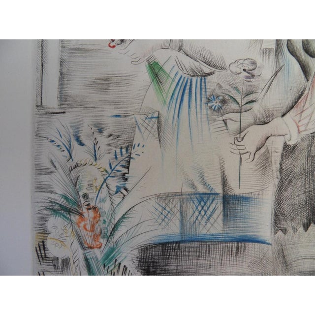 Mily Possoz, Florists, Etching For Sale - Image 5 of 8