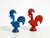 Ceramic Roosters by Aldo Londi for Bitossi, Italy, 1960s, Set of 2 For Sale - Image 6 of 18