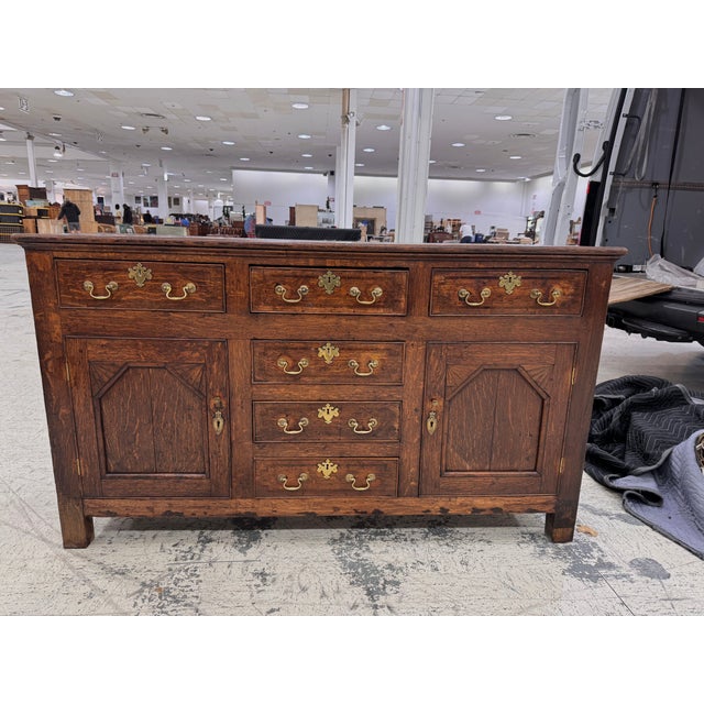 18th Century English Dresser Base For Sale - Image 12 of 14